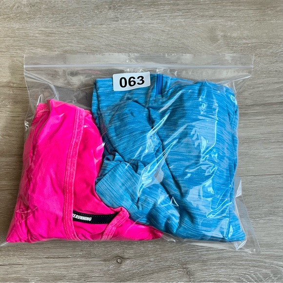 Nike Dri Fit Running Quarter Zip Pullover Bundle Sz Thumbholes - Picture 11 of 11